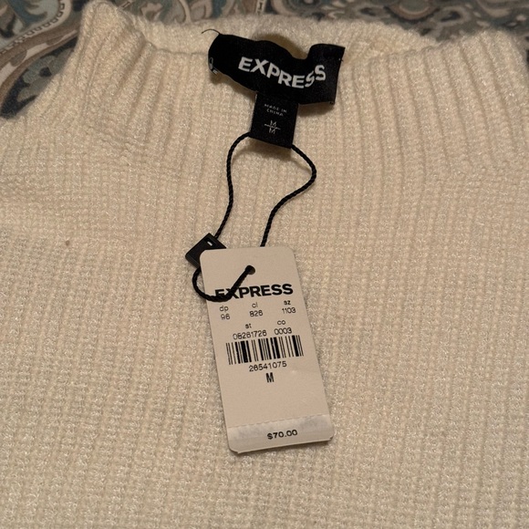 Express ribbed mock neck sweater - Picture 5 of 5